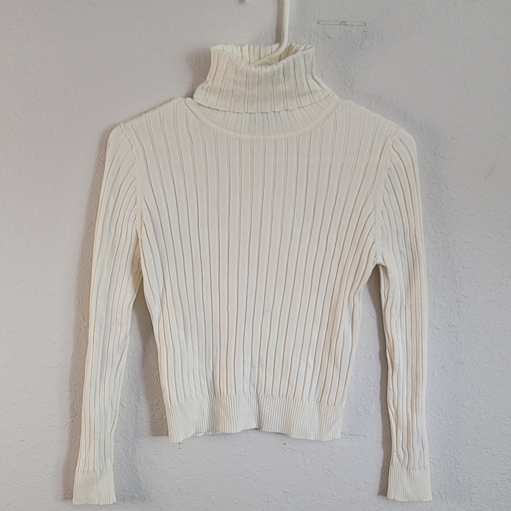 Zara Ribbed Turtleneck - Large